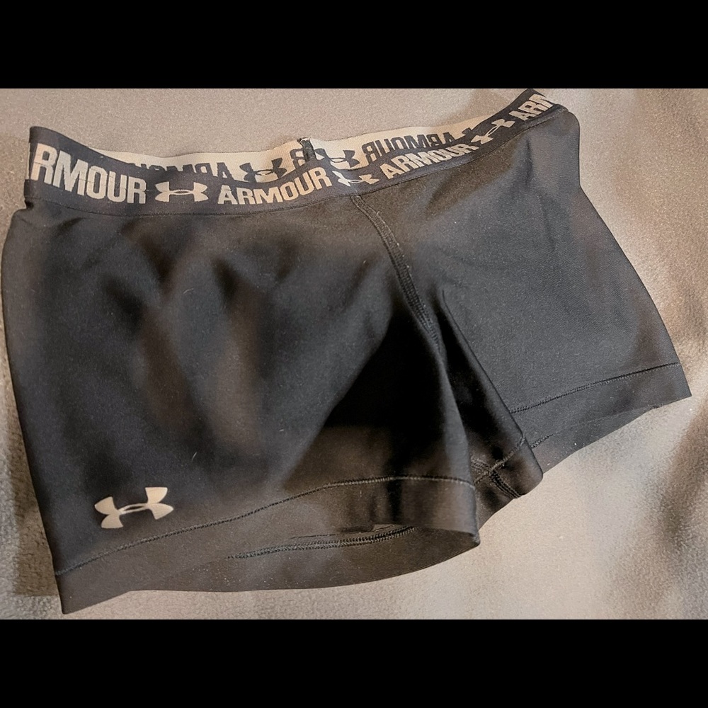Under Armor compression shorts